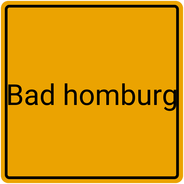 Meldebestätigung Bad Homburg